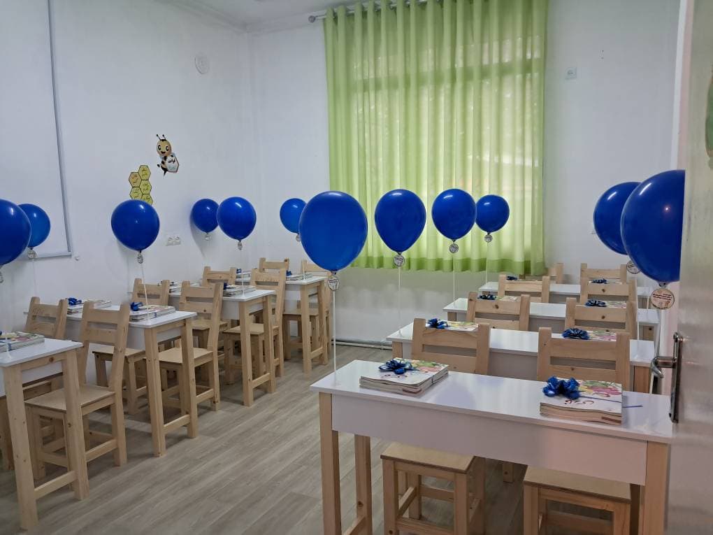 فضای دبستان مهر آموز شعبه پسرانه